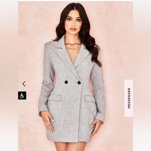 HOUSE OF CB 'Reece' Grey Tailored Blazer
Dress /Size S-US 4-6